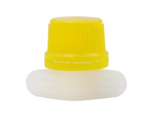 غطاء لولبي مع أنبوب التدفق،  LW065